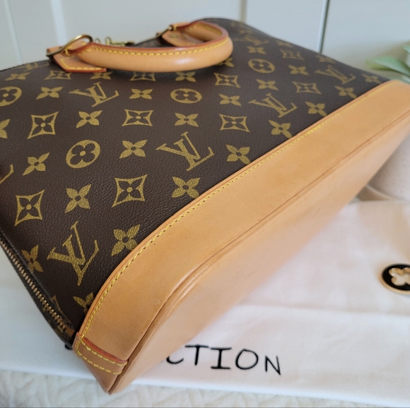 🍁BEAUTIFUL Louis Vuitton Alma PM Satchel Monogram - Picture 14 of 16